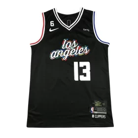 Los Angeles Clippers 13 Black City Edition Jersey Cheap