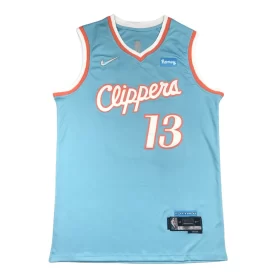 Los Angeles Clippers 13 Blue City Edition Jersey Cheap