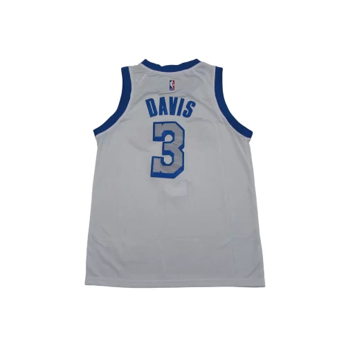 Los Angeles Lakers 3 City Edition Davis White Jersey Cheap 1