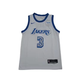 Los Angeles Lakers 3 City Edition Davis White Jersey Cheap