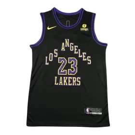Los Angeles Lakers23 Black City Edition Jersey Cheap 2