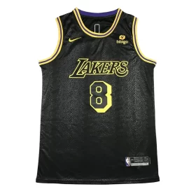 Los Angeles Lakers8 Black Snake Pattern New Advertising Sign Jersey Cheap 2
