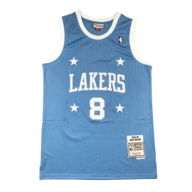 Los Angeles Lakers 8 Four Star Blue Jersey Cheap