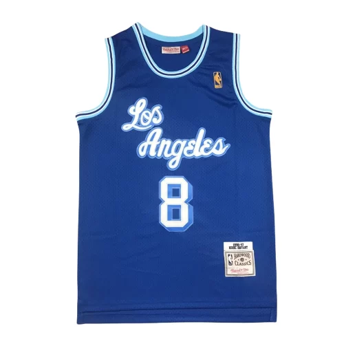 Los Angeles Lakers 8 Los Blue Gold Label Jersey Cheap