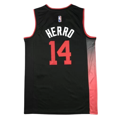 Miami Heat 14 Black City Edition 2 Jersey Cheap