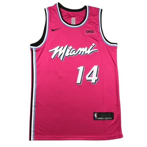 Miami Heat 14 Pink Reward Edition Jersey Cheap 1
