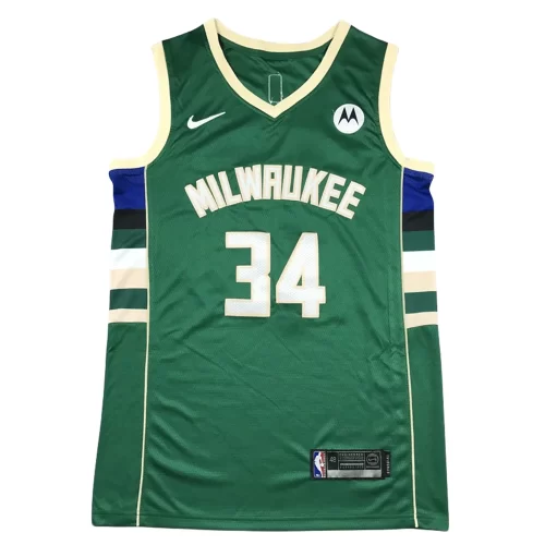 Milwaukee Bucks 34 Green Jersey Cheap