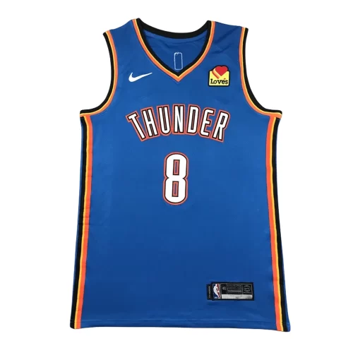 Oklahoma City Thunder8 Blue Jersey Cheap