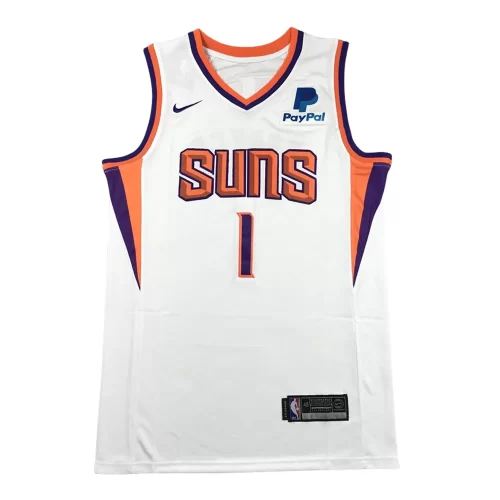 Phoenix Suns1 White Jersey Cheap