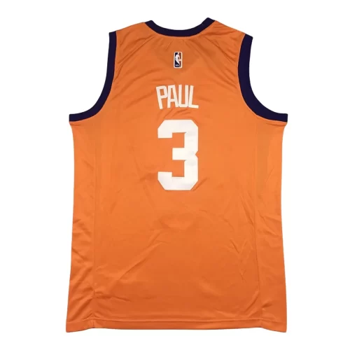 Phoenix Suns3 Orange Jersey Cheap