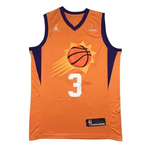 Phoenix Suns3 Orange Jersey Cheap