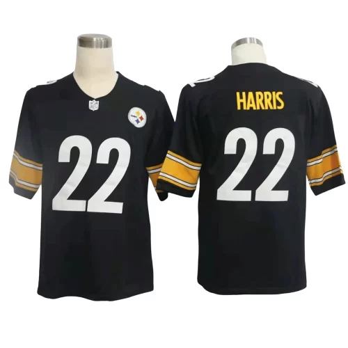 Pittsburgh Steelers 22 Black Jersey Cheap