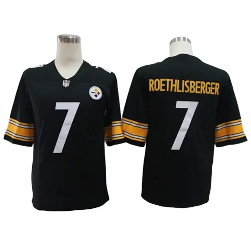 Pittsburgh Steelers 7 Black Jersey Cheap