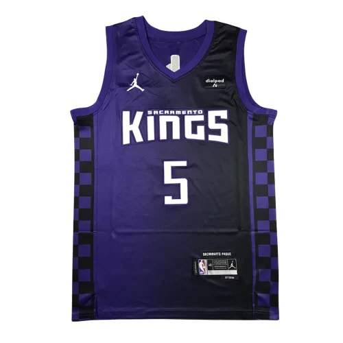 Sacramento Kings5 Black Announcement Edition Jersey Cheap