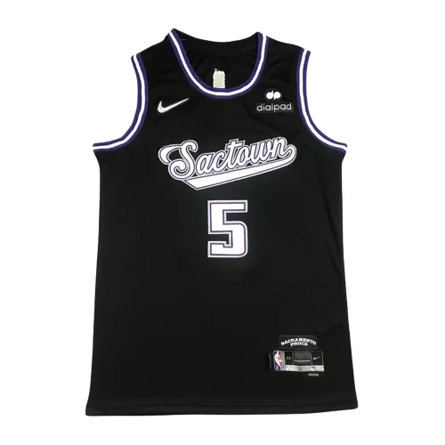 Sacramento Kings5 Black City Edition Jersey Cheap