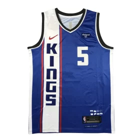 Sacramento Kings5 Blue City Edition Jersey Cheap 2