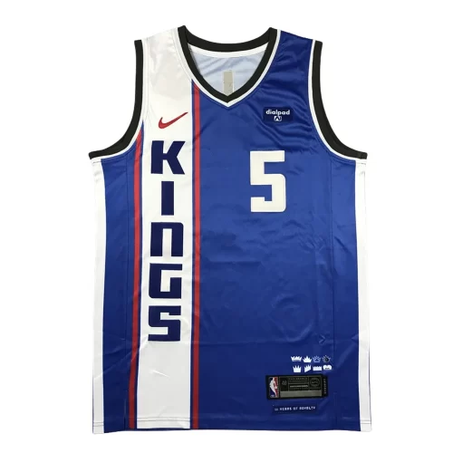 Sacramento Kings5 Blue City Edition Jersey Cheap