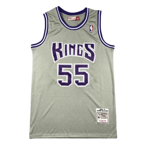 Sacramento Kings55 Grey Jersey Cheap