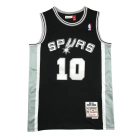 San Antonio Spurs 10 Vintage Black Jersey Cheap