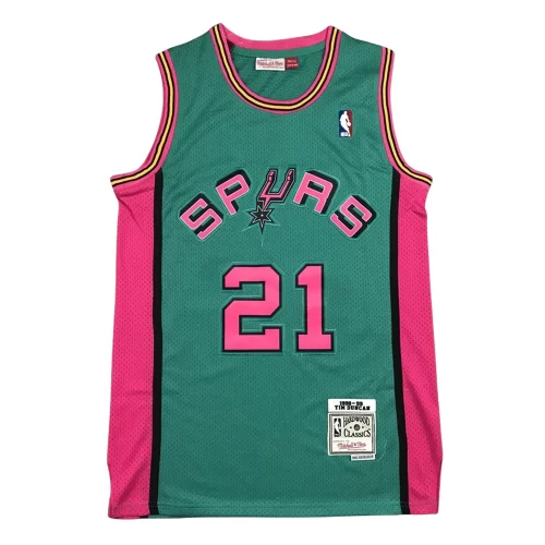 San Antonio Spurs21 Vintage Green Jersey Cheap