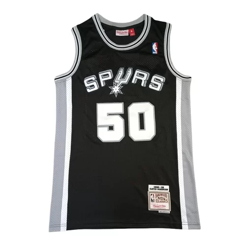 San Antonio Spurs50 Black Jersey Cheap