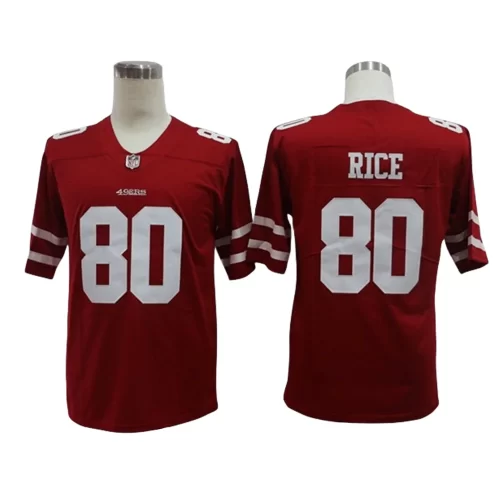 San Francisco 49ers 80 Red Jersey Cheap