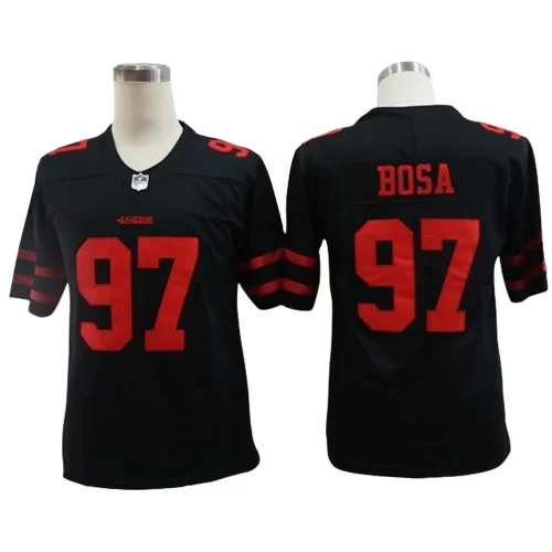 San Francisco 49ers 97 Black 1 Jersey Cheap
