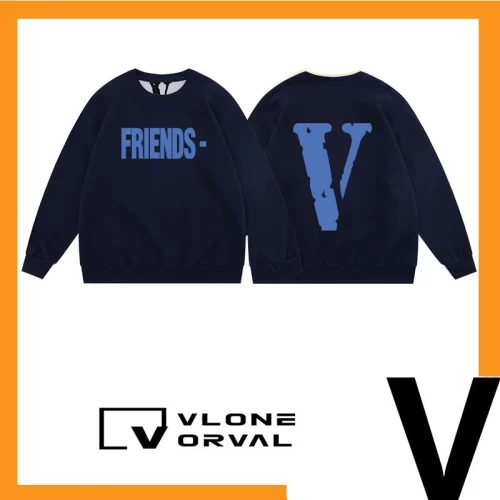 Vlone Orval Beijing Exclusive Big V Oversized Men's Crewneck Sweatshirt Style 13