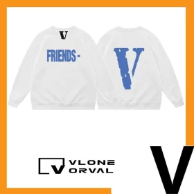 Vlone Orval Beijing Exclusive Big V Oversized Men27s Crewneck Sweatshirt Style 9