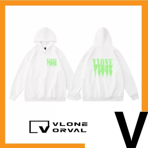 Vlone Orval Green Reflection V Hoodie Unisex American Trend