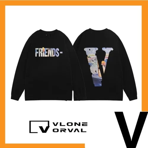 Vlone Orval Monet Painting V Long Sleeve T-Shirt Unisex Trend Style 2