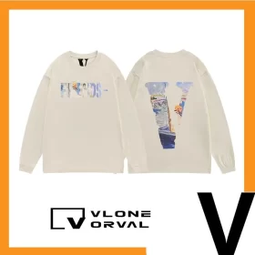 Vlone Orval Monet Painting V Long Sleeve T-Shirt Unisex Trend Style 3