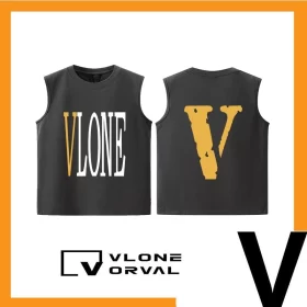 Vlone Orval Solid V American Sleeveless Vest Unisex Casual Sportswear Style 14