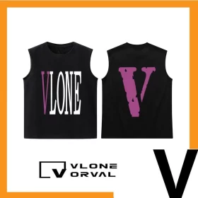 Vlone Orval Solid V American Sleeveless Vest Unisex Casual Sportswear Style 16