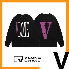 Vlone Orval Solid V Long Tee Unisex Cotton Long Sleeve Streetwear Style 21