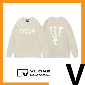 Vlone Orval Sunflower Vine Long Sleeve T Shirt Unisex Limited Edition Style 3