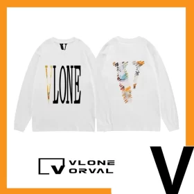 Vlone Orval V Graffiti Heavyweight Cotton T-Shirt Unisex Casual Style 1
