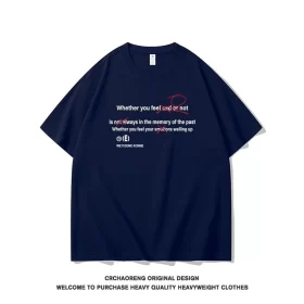 We11done Konne Casual Loose Simple Versatile Short Sleeve Top Korean Retro High Street T Shirt Men Style 2