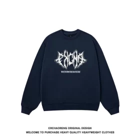 We11done Konne Fleece Thick Crew Neck Men’s Sweatshirt Trend Style 1