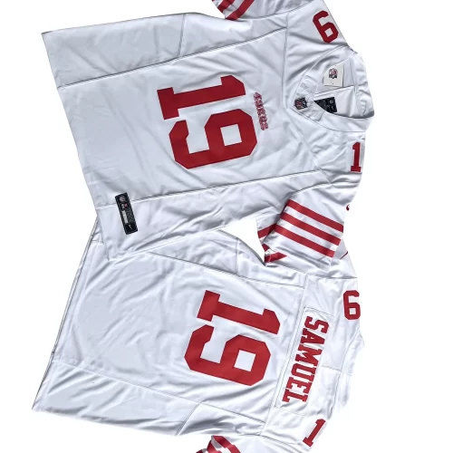 White New Legend Third Generation San Francisco 49ers 19 Deebo Samuel Nike Vapor F u s e Limited Jersey Cheap 1