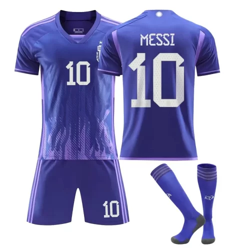 World Cup Argentina Messi 10 Kit Style 2