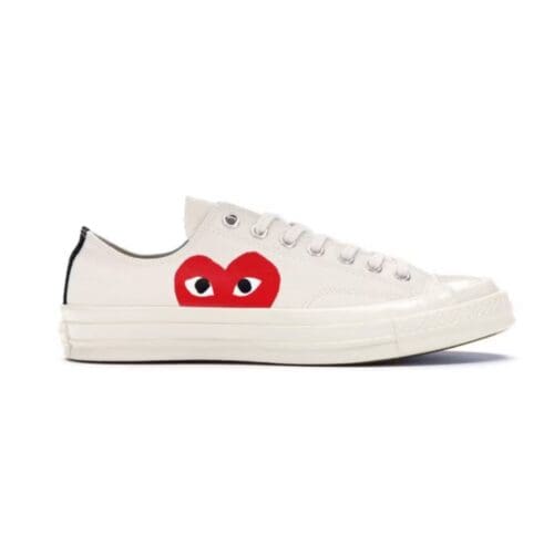 Converse Chuck Taylor All Star 70 Ox Comme des Garcons PLAY White Replica